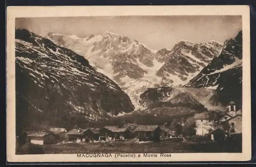 AK Macugnaga /Pecetto, Panorama e Monte Rosa