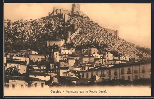 AK Cassino, Panorama con la Rocca Janula