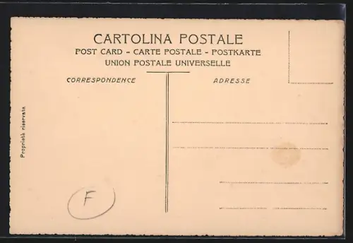 AK Rome, Coelio, Calvary Hospital, Via S. Stefano Rotondo N. 6, One of the walks in the Hospital grounds