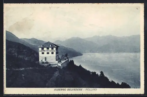 AK Pollino /Lago Maggiore, Albergo Belvedere