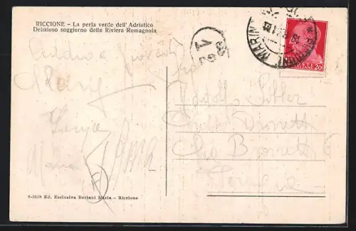 AK Riccione, Spaggia