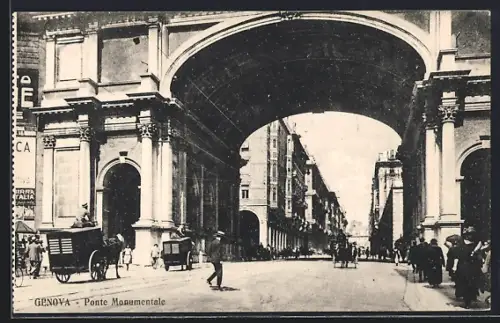 AK Genova, Ponte Monumentale