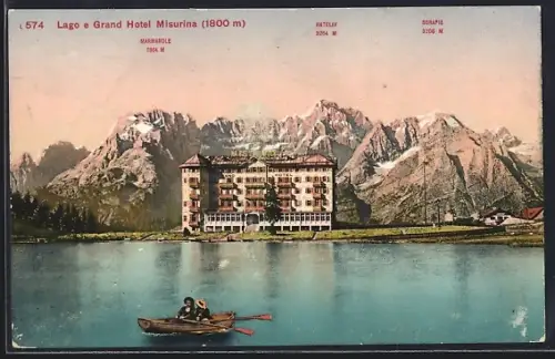 AK Misurina, Lago e Grand Hotel