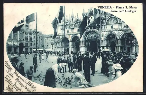 AK Venezia, Piazza S. Marco, Torre dell` Orologio