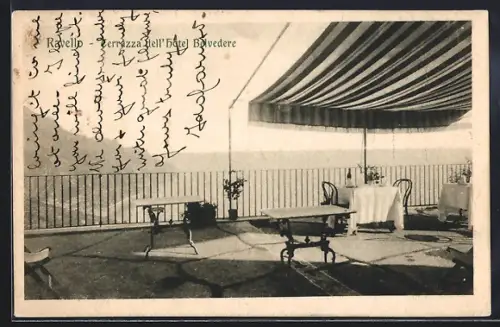 AK Ravello, Terrazza dell`Hotel Belvedere