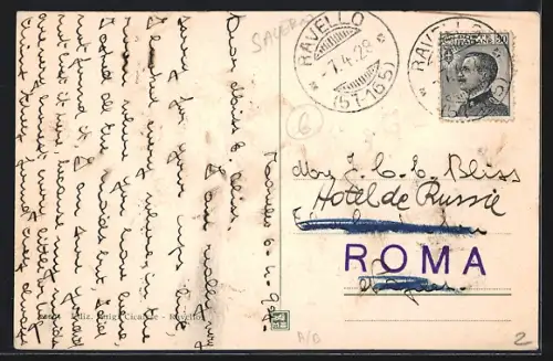 AK Ravello, Terrazza dell`Hotel Belvedere