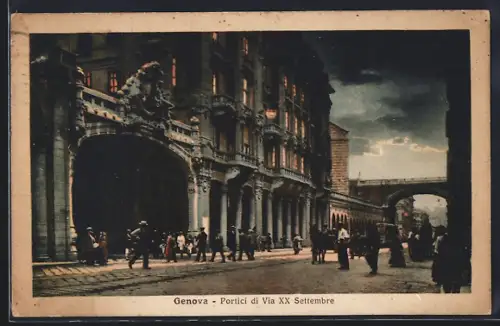 AK Genova, Portici di Via XX Settembre