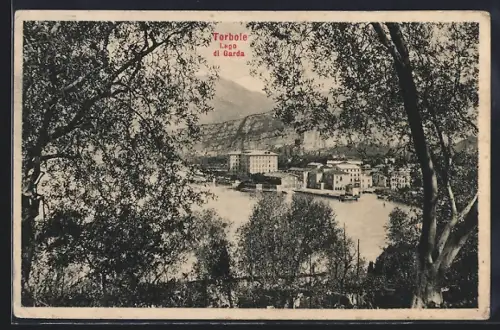 AK Torbole, Blick auf den Ort