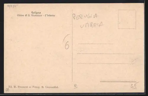 AK Foligno, Chiesa di S. Francesco, L`Interno