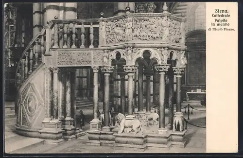 AK Siena, Cattedrale Pulpito in marmo