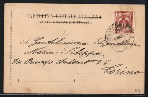 AK Firenze, Piazza e Chiesa di S. Croce