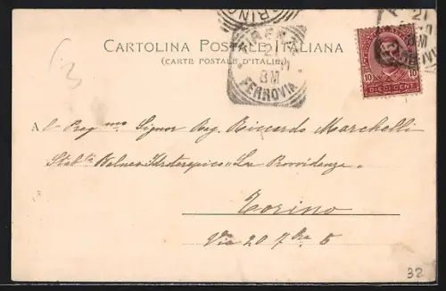 AK Firenze, Panorama-Ansicht