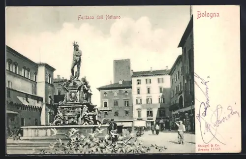 AK Bologna, Fontana dell Nettuno