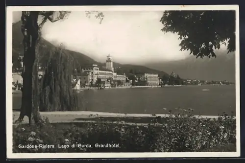 AK Gardone-Riviera /Lago di Garda, Grandhotel