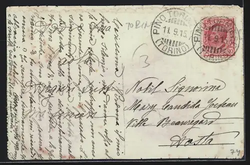 AK Pino Torinese, Interno chiesa Parrocchiale