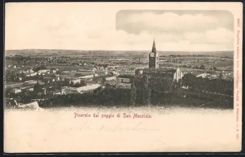 AK Pinerolo, Panorama dal poggio di San Maurizio