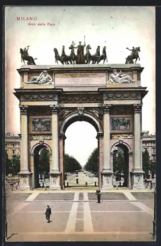 AK Milano, Arco della Pace