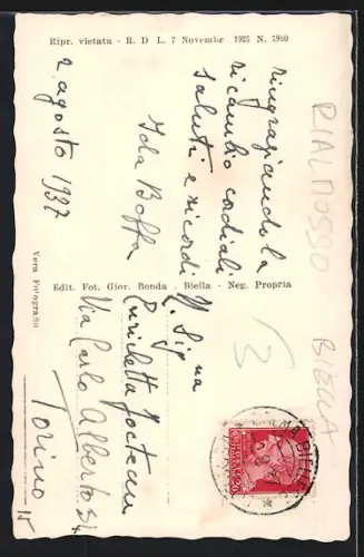 AK Rialmosso, Panorama mit Bergen