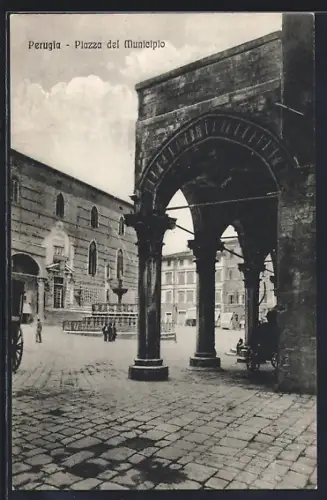AK Perugia, Piazza del Municipio