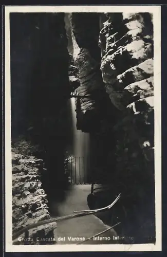 AK Riva /Lago di Garda, Grotta Cascata del Varone, Interno inferiore