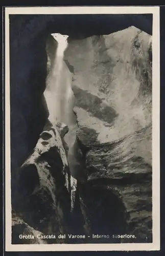 AK Riva /Lago di Garda, Grotta Cascata del Varone, Interno superiore