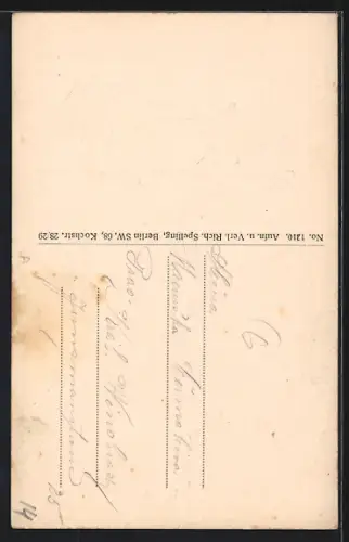 AK Udine, Strassenpartie mit Turm