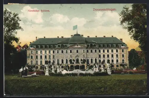 AK Donaueschingen, Fürstliches Schloss