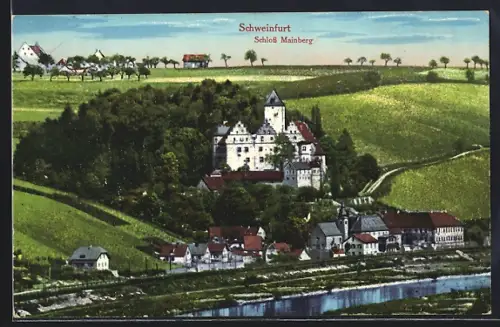 AK Schweinfurt, Partie am Schloss Mainberg
