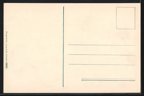 AK Aachen, Rathaus, Rückseite