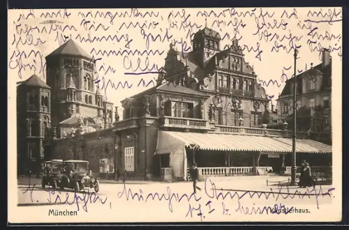 AK München, Künstlerhaus, Synagoge