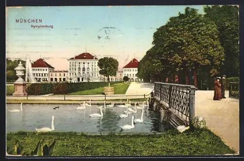 AK München-Nymphenburg, Schloss Nymphenburg