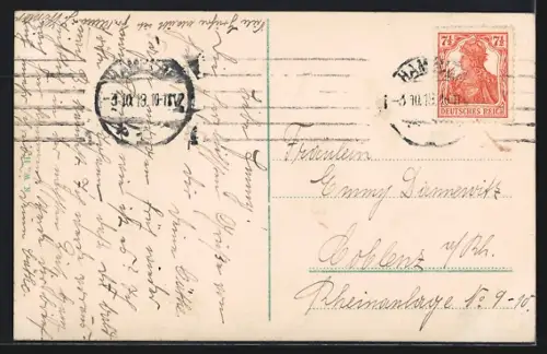 AK Hamburg-Neustadt, Alter Jungfernstieg