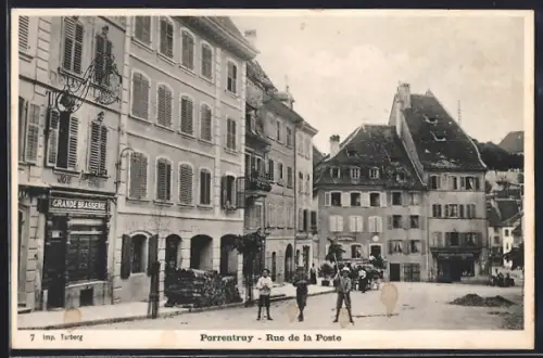 AK Porrentruy, Grande Brasserie, Rue de la Poste