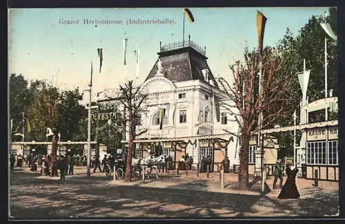 AK Graz, Herbstmesse, Industriehalle, Ausstellung