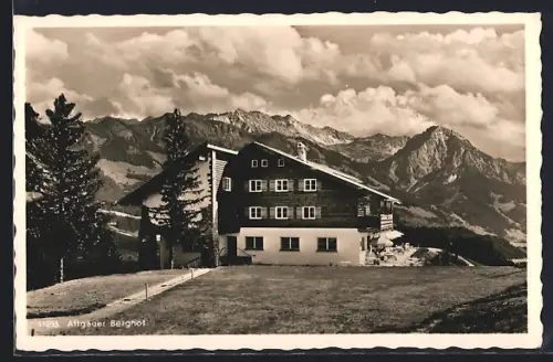 AK Sonthofen, Gasthaus Allgäuer Berghof