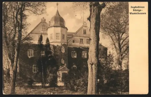 AK Königs-Wusterhausen, Jagdschloss