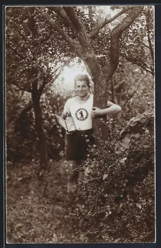 Foto-AK Mitglied des Berliner-Turner-Vereins 1850