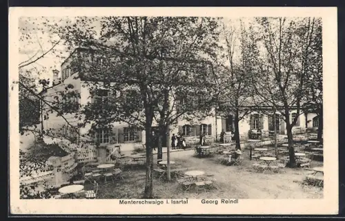 AK München-Harlaching, Gasthof von Georg Reindl