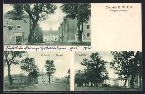 AK München-Berg am Laim, Rangierbahnhof, Truderinger Strasse, Hauptstrasse