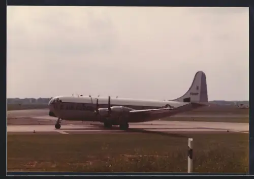 Fotografie Flugzeug Boeing C-97 Stratofreighter USAF 22687 in Berlin-Tempelhof