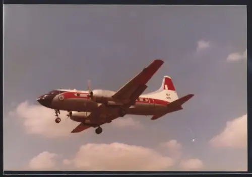 Fotografie Flugzeug Convair CV-240 FAA N95 über Berlin-Tempelhof