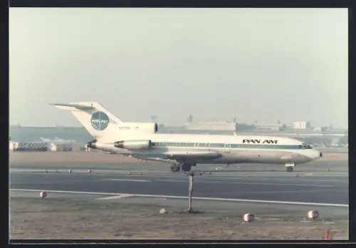 Fotografie Flughafen Berlin-Tempelhof, Flugzeug Boeing 727 Pa Am N323PA