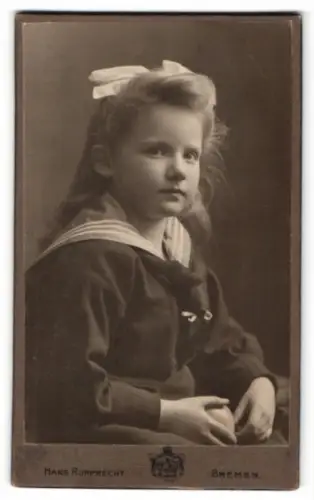 Fotografie Hans Rupprecht, Bremen, Osterthorsteinweg 49, H. b. v. Rheinbaben im Jahr 1907