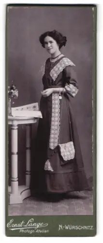 Fotografie Ernst Lange, N.-Würschnitz, Helene Gränz