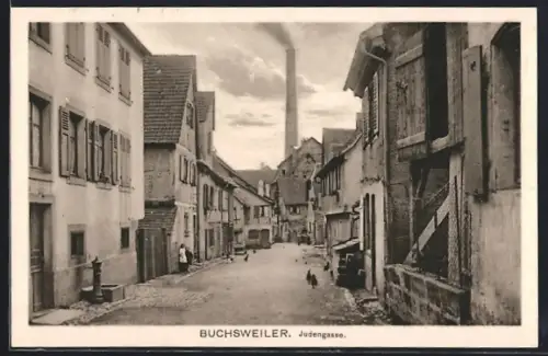 AK Buchsweiler, Judengasse