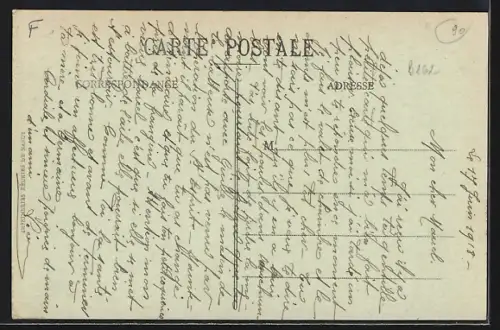 AK Delle, Place de la République avec enfants jouant devant le Café Burgot