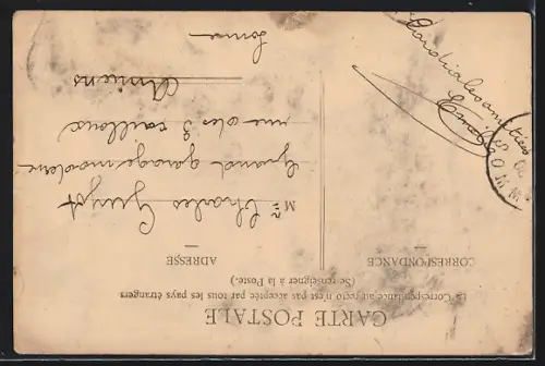 AK Belfort, Place d`Armes et Rue des Armes avec passants et commerces