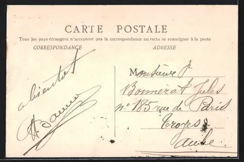 AK Belfort, Concours Musical du 15 et 16 Août 1908, En Attendant le Défilé