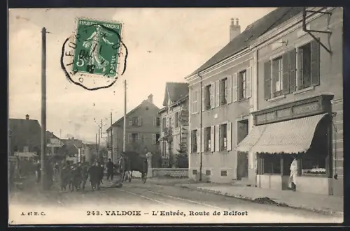 AK Valdoie, L`Entrée, Route de Belfort