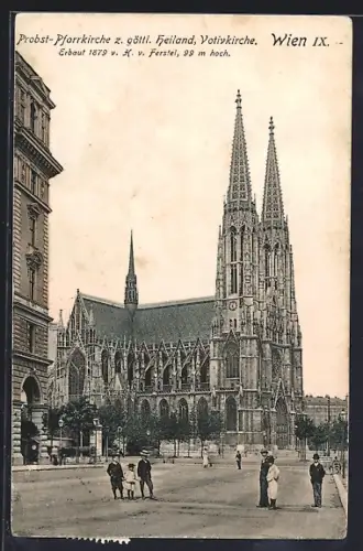 AK Wien, Probst-Pfarrkirche zum göttlichen Heiland, Votivkirche